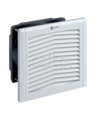 Вентилятор с фильтром 102 м³/ч 176x176 мм 220В IP54 EKF PROxima (FAN102F) в Орле Аксессуары для стоек и шкафов Pintop.ru