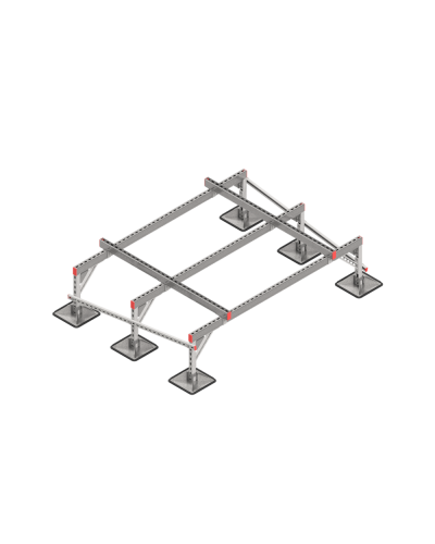 Опорная конструкция для установки оборудования TECHNORAPTOR STEELFOOT 2000х1500 тип 1 КМ-профиль (KM-TR-STF-SSEI-2000-1500-1) в Орле Системы видеонаблюдения Pintop.ru