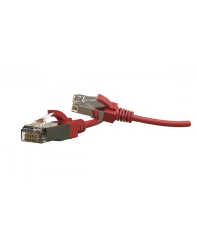 Патч-корд S/FTP Hyperline (PC-LPT-SFTP-RJ45-RJ45-C6-2M-LSZH-RD) в Орле Патчкорды (медные) Pintop.ru