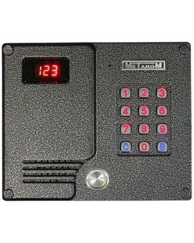 Многоабонентный антивандальный блок вызова Метаком МК2007-ТМЕ в Орле Блоки вызова многоабонентные Pintop.ru