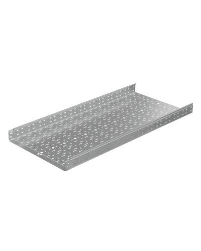 Лоток перфорированный 80х600х1,5 L2000 мм Быстрый монтаж ПЛЮС КМ-Профиль (LPplus80-600-1.5-2000) в Орле Кабельные лотки Pintop.ru