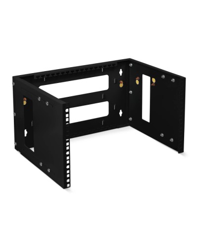 Кронштейн настенный 19 6U, цвет черный Cabeus NC-6U-BK в Орле Аксессуары для стоек и шкафов Pintop.ru