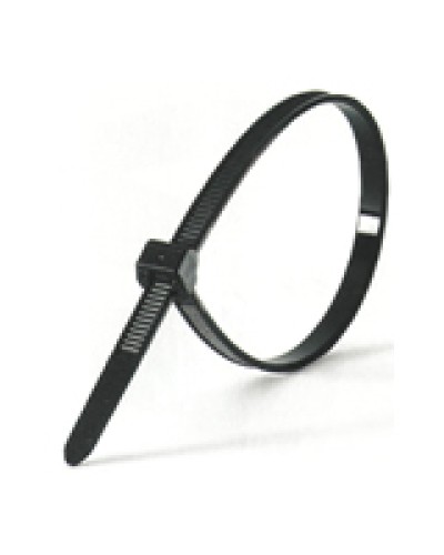 Хомут кабельный 4,8x300 мм, черный (100 шт/уп) Экопласт 45302BL в Орле Стяжки-хомуты Pintop.ru