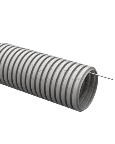Труба гофр. ПВХ d=20 с зондом (100м) GENERICA IEK (CTG20-20-K41-100-G) в Орле Труба гофрированная Pintop.ru