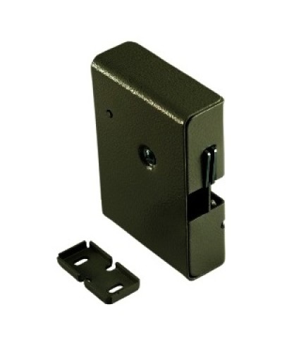 Замок электромеханический с толкателем и датчиком положения двери Promix-SM308.10.1 (черный) в Орле Электромеханические замки Pintop.ru