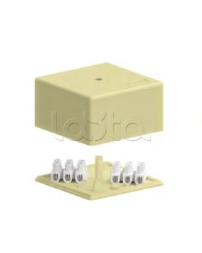 SD4 Коробка распределительная для о/п, 140x75x40мм без галогена (белый) Экопласт (72933HF) в Орле Распределительные коробки Pintop.ru