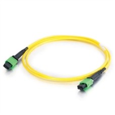 Патч-корд волоконно-оптический Hyperline FHD-MC3-9-MPOM12/AS-MPOM12/AS-A-2M-LSZH-YL