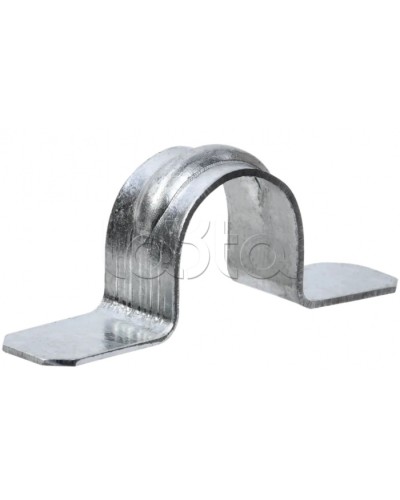 ELASTA Скоба метал. двухлап. для монт. пистол. d=19-20мм IEK (ET-MP40D-SD-019-01-100) в Орле Держатели, клипсы, скобы Pintop.ru