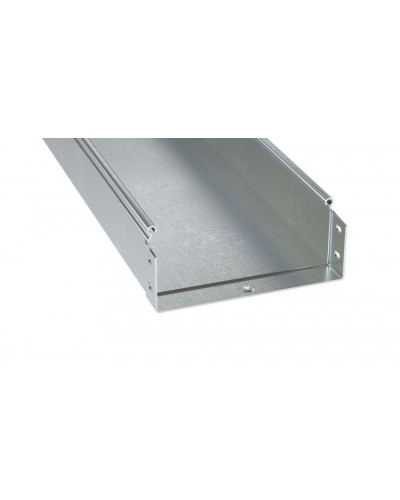 Лоток неперфорированный 100х100 L3000 толщ.1,5 мм, горячеоцинкованный DKC (3510115HDZ) в Орле Кабельные лотки Pintop.ru