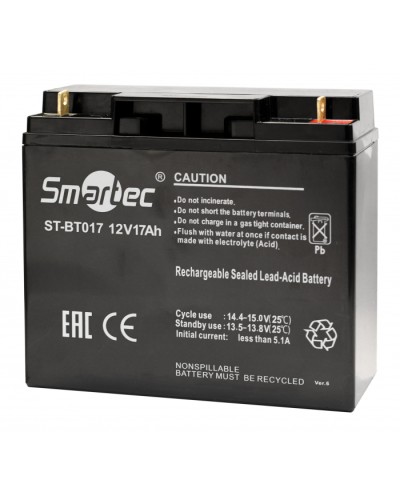 Аккумулятор Smartec ST-BT017 в Орле Электротехническое оборудование Pintop.ru
