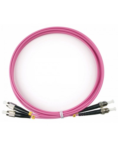 Шнур оптический duplex FC-ST 50/125 mm OM4 2м LSZH Cabeus FOP-50-OM4-FC-ST-2m в Орле Патч-корды оптические Pintop.ru