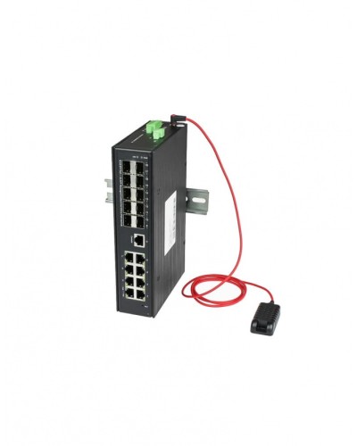 Промышленный управляемый (L2+) Ultra PoE коммутатор NST NS-SW-8G10GX-SPL/IM в Орле Коммутаторы Pintop.ru