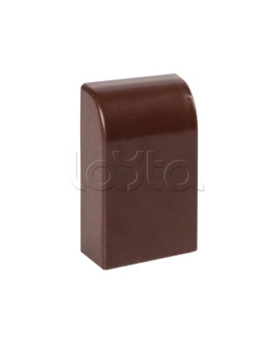 Заглушка (40х16) (4 шт) темное дерево EKF-Plast (ecd-40-16x4) в Орле Аксессуары для кабель-канала Pintop.ru