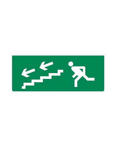 Рубеж ОПОП 1-R3БЕГУЩИЙ ЧЕЛОВЕК+лестница вниз влево в Орле Оповещатели АСПС РУБЕЖ Pintop.ru