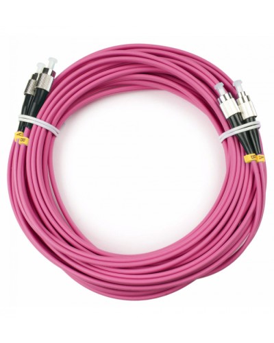 Шнур оптический duplex FC-FC 50/125 mm OM4 20м LSZH в Орле Патч-корды оптические Pintop.ru