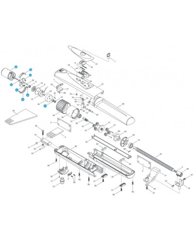 Крышка корпуса OPP001 Came 119RID417 в Орле Запчасти для шлагбаумов и автоматики Pintop.ru