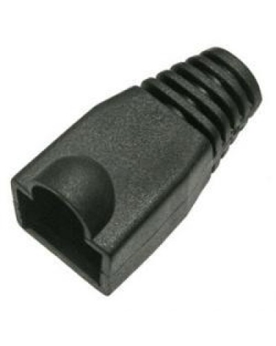 Колпачки защитные для кабеля 6,0мм cat.5, на соединение коннектора с кабелем (черный) TWT TWT-BO-6.0-BK/100 в Орле Коннекторы Pintop.ru