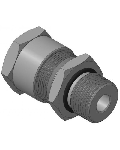 Кабельный ввод с резьбой G1/2 для открытой прокладки кабеля с проходным диаметром d=4-8 мм Спектрон КВН-ЕХЕ-8-Н-G1/2 в Орле Аксессуары для кабель-канала Pintop.ru