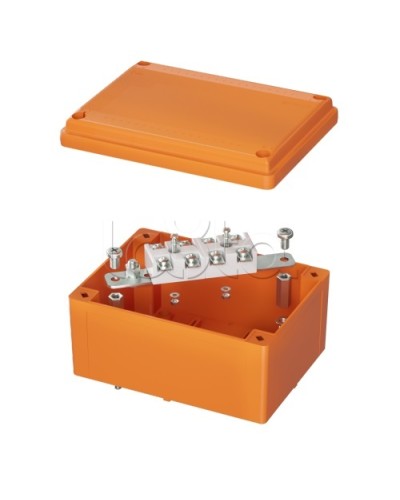 Коробка пластиковая FS с гладкими стенками и клеммниками IP56,150х110х70мм DKC (FSK20410) в Орле Распределительные коробки Pintop.ru