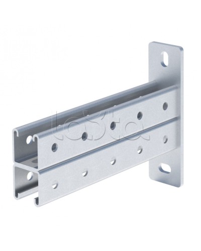 STRUT-консоль двойная 41х41 мм, основание 350 мм EKF (stkd414135) в Орле Аксессуары для лотков Pintop.ru