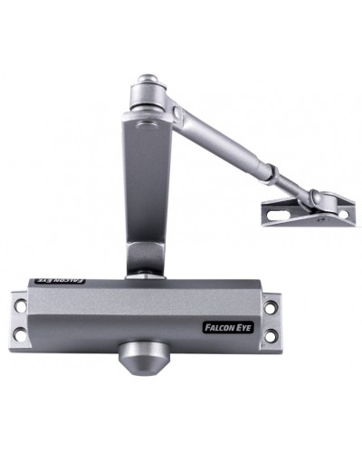 Доводчик дверной Falcon Eye FE-B2W (серебро) в Орле Доводчики Pintop.ru