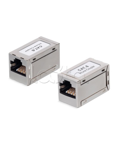 Проходной адаптер RJ45-RJ45 Cabeus (CA-8P8C-C6-SH) в Орле Коннекторы Pintop.ru