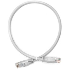 Патч-корд RJ45 TWT FTP кат.6, с заливными колпачками, 1.0 м, серый TWT TWT-45-45-1.0/S6-GY