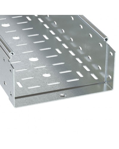Лоток перфорированный 100х100 L3000 толщ.1,0 мм, горячеоцинкованный DKC (3534110HDZ) в Орле Кабельные лотки Pintop.ru