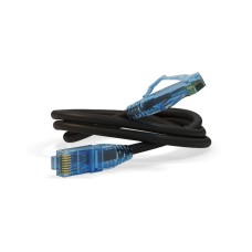 Патч-корд U/UTP Hyperline PC-LPM-UTP-RJ45-RJ45-C6-15M-LSZH-BK
