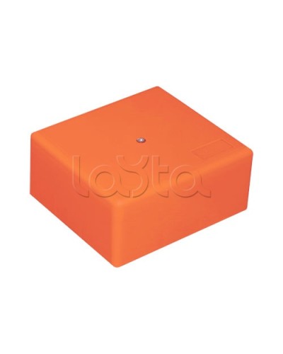 Коробка огн. с глад. стенками,без галогена, IP41, 9P, (1,5-4мм2) (оранж) ОКЛ Экопласт (46161HF) в Орле Коробки (ОКЛ) Экопласт Pintop.ru