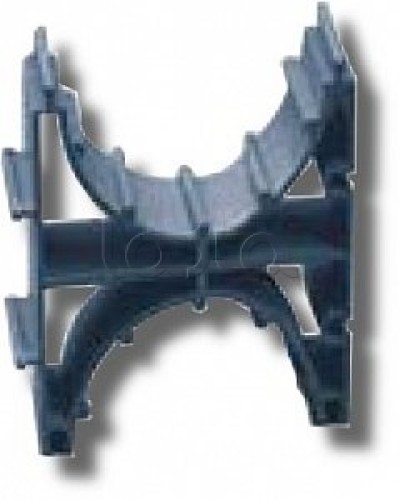 Держатель расстояния (кластер) для двустенных труб, д.110, одинарный DKC (025111) в Орле Держатели, клипсы, скобы Pintop.ru