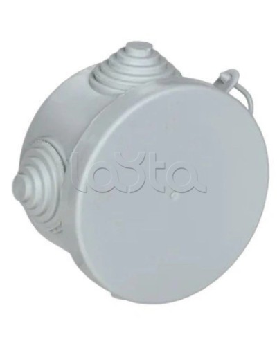 Коробка расп. КМ для о/п D=65х40мм IP54 4 вв (7035) GENERICA IEK (UKO21-065-040-000-K03-54) в Орле Распределительные коробки Pintop.ru