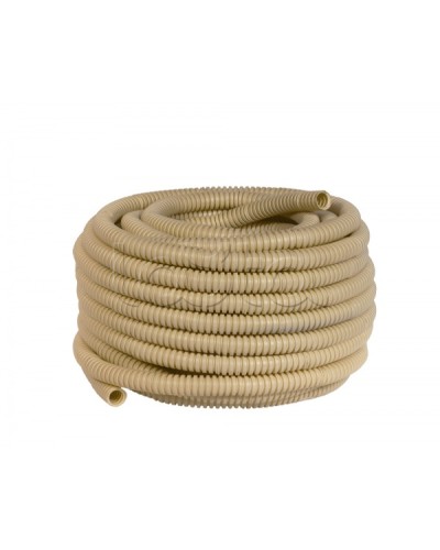 Труба гофр. ПВХ с протяжкой d20 мм (25 м) светлое дерево EKF-Plast (tg-z-20w) в Орле Труба гофрированная Pintop.ru