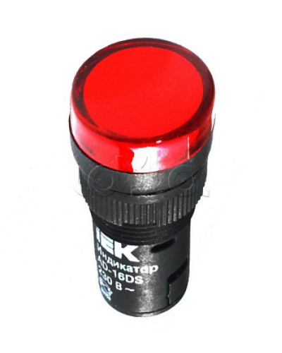Лампа AD16DS LED матрица d16мм красный 230В AC IEK (BLS10-ADDS-230-K04-16) в Орле Источники света(Лампы) Pintop.ru