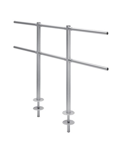 Поручень ограждения двойной длинной 440 Oxgard Поручни 440 (ВЗР 1996.05-01) в Орле Ограждения Pintop.ru