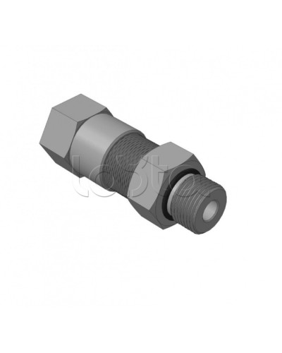 Кабельный ввод для бронированного кабеля с уплотнением внутренней оболочки кабеля резьбой G1/2, внешним диаметром кабеля D= 8-12мм и проходным диаметром кабеля d= 4-8 мм Спектрон КВБ-12/8-Н-G1/2 в Орле Аксессуары для кабель-канала Pintop.ru