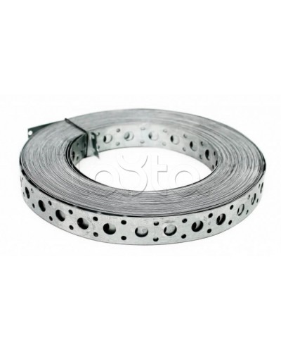 Лента монтажная перфорированная прямая для прямого монтажа ЛМП 12х0,55 (25 м.) Промрукав (PR08.3830) в Орле Стяжки-хомуты Pintop.ru