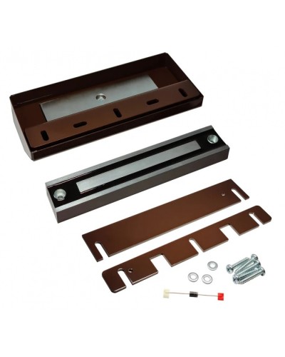 Электромагнитный замок влагозащищённый ALeko ALM-350FT (12В черный) в Орле Электромагнитные замки Pintop.ru