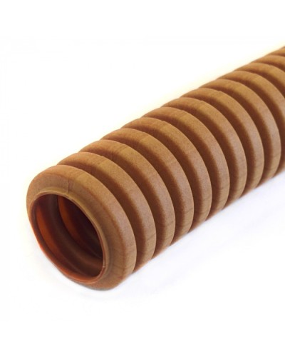 Труба гофрированная ПВХ легкая 350 Н бук с/з д16 (10 м/уп) Промрукав (PR01.0036) в Орле Труба гофрированная Pintop.ru