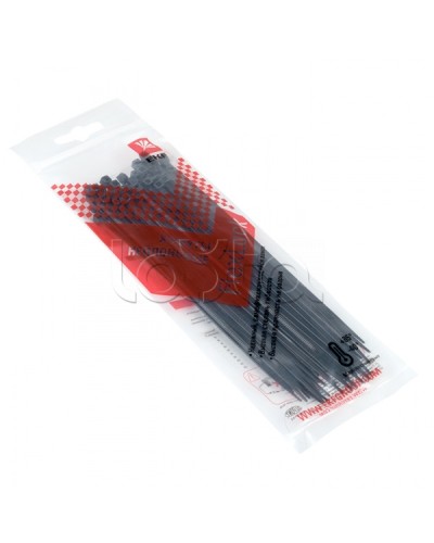 Хомут P6.6 стандартный (ч), 2.5x150 (50шт) FlexLock PROxima EKF (plc-fl-ctsb-2.5x150-r) в Орле Стяжки-хомуты Pintop.ru