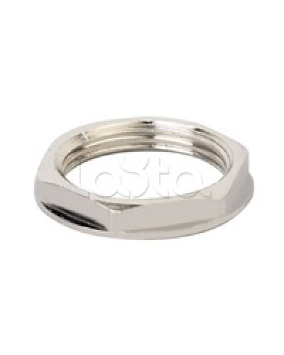 Гайка M12x1,5 никелированная латунь DKC 6006E-12 в Орле Крепежные изделия Pintop.ru