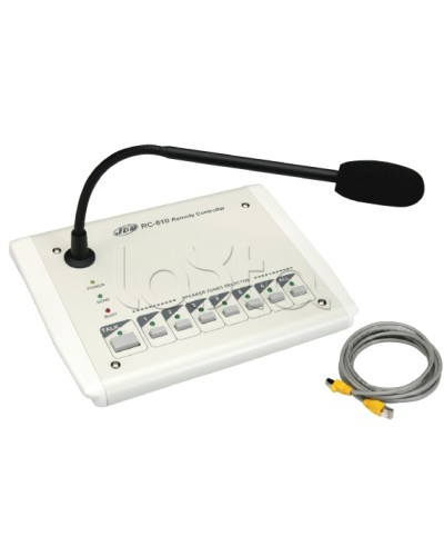 Станция настольная микрофонная JDM RC-610 в Орле Микрофонные консоли и микрофоны Pintop.ru