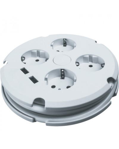 Удлинитель Navigator 61 456 NPE-USB02-04-150-ESC-3X1с/з выкл.4 гн.1.5м USB2.1A в Орле Блоки розеток Pintop.ru