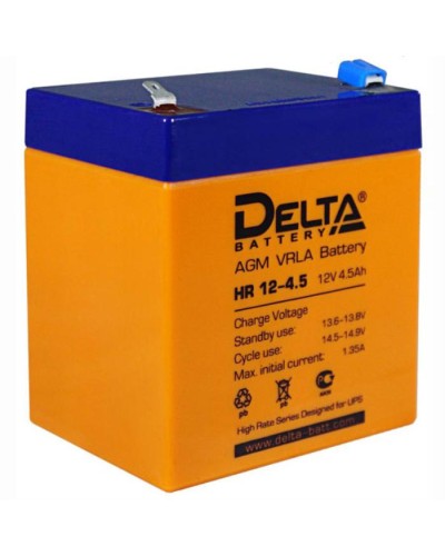 Аккумулятор свинцово-кислотный Delta HR 12-4,5 в Орле Электротехническое оборудование Pintop.ru