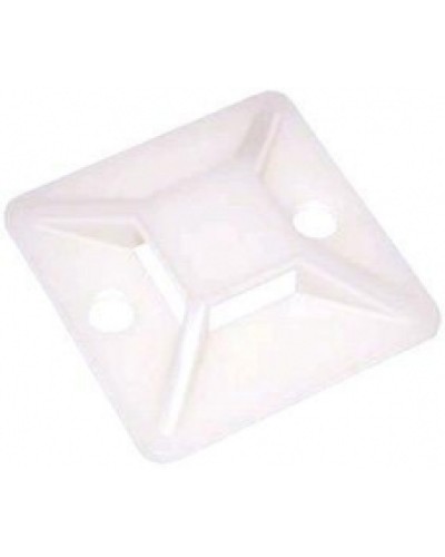 Площадка самоклеящаяся под стяжку, 25х25 мм, белая (100шт.уп) TWT-CV-ATM25 в Орле Коммутационные изделия Pintop.ru