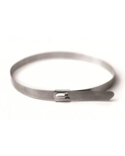 Хомут из нержавеющей стали AISI 316 8х300 DKC 27612 в Орле Стяжки-хомуты Pintop.ru