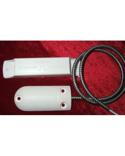 Извещатель охранный точечный магнитоконтактный Магнито-Контакт Змея исп.07 (ИО 102-26) (металлорукав из нержавеющей стали) в Орле Извещатели охранные Pintop.ru