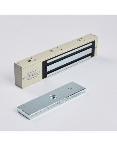 R-Lock RL-EM280-L0G - Электромагнитный замкок, 280кг, DC12/24B, цвет серый, RAL7032 (галечный серый) в Орле Электромагнитные замки Pintop.ru