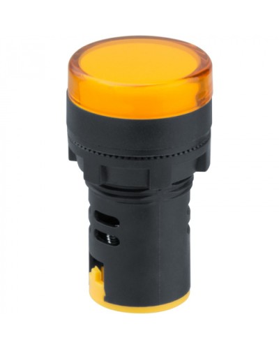 Лампа индикаторная Navigator 82 806 NBI-I-AD22-24-Y желтая d22мм 24В AC/DC в Орле Источники света(Лампы) Pintop.ru
