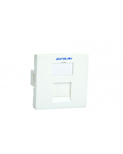 Адаптер 22,5х45 Eurolan 16B-45-02WT в Орле Аксессуары для кабель-канала Pintop.ru